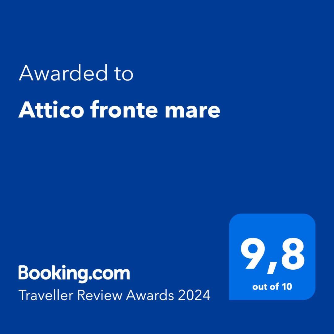 Attico Fronte Mare Leilighet Martinsicuro Eksteriør bilde